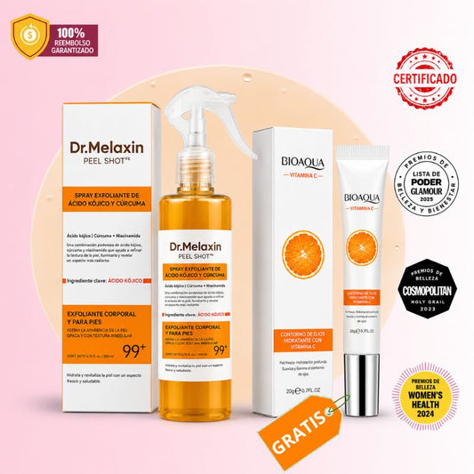 Dr. Melaxin Peel Shot + Contorno de Ojos Vitamina C Gratis!