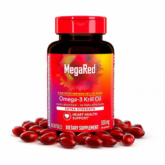 MegaRed Krill Omega 3| Cuida tu Corazón y tu Familia